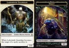 Insect (019) // Labyrinth Guardian (008) Double-Sided Token